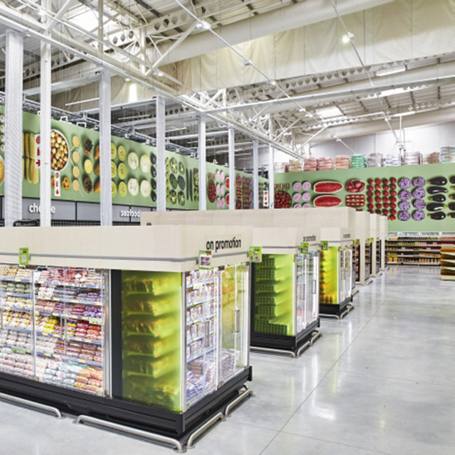 Supermarket Shelf Display Rack